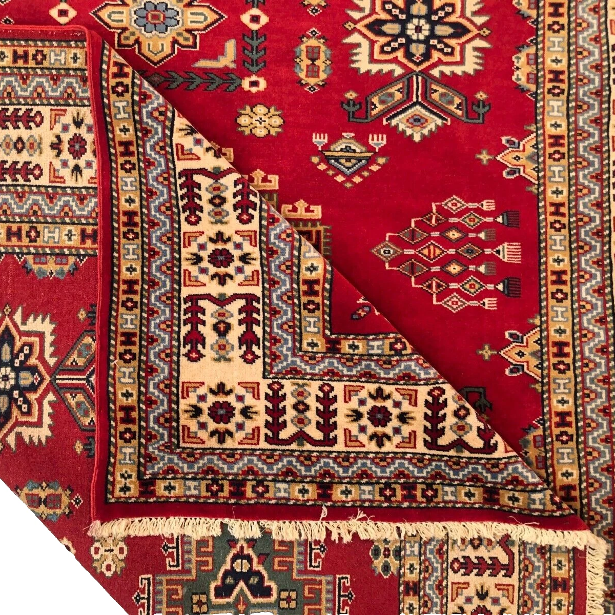 Afghan Super Kazak Rug