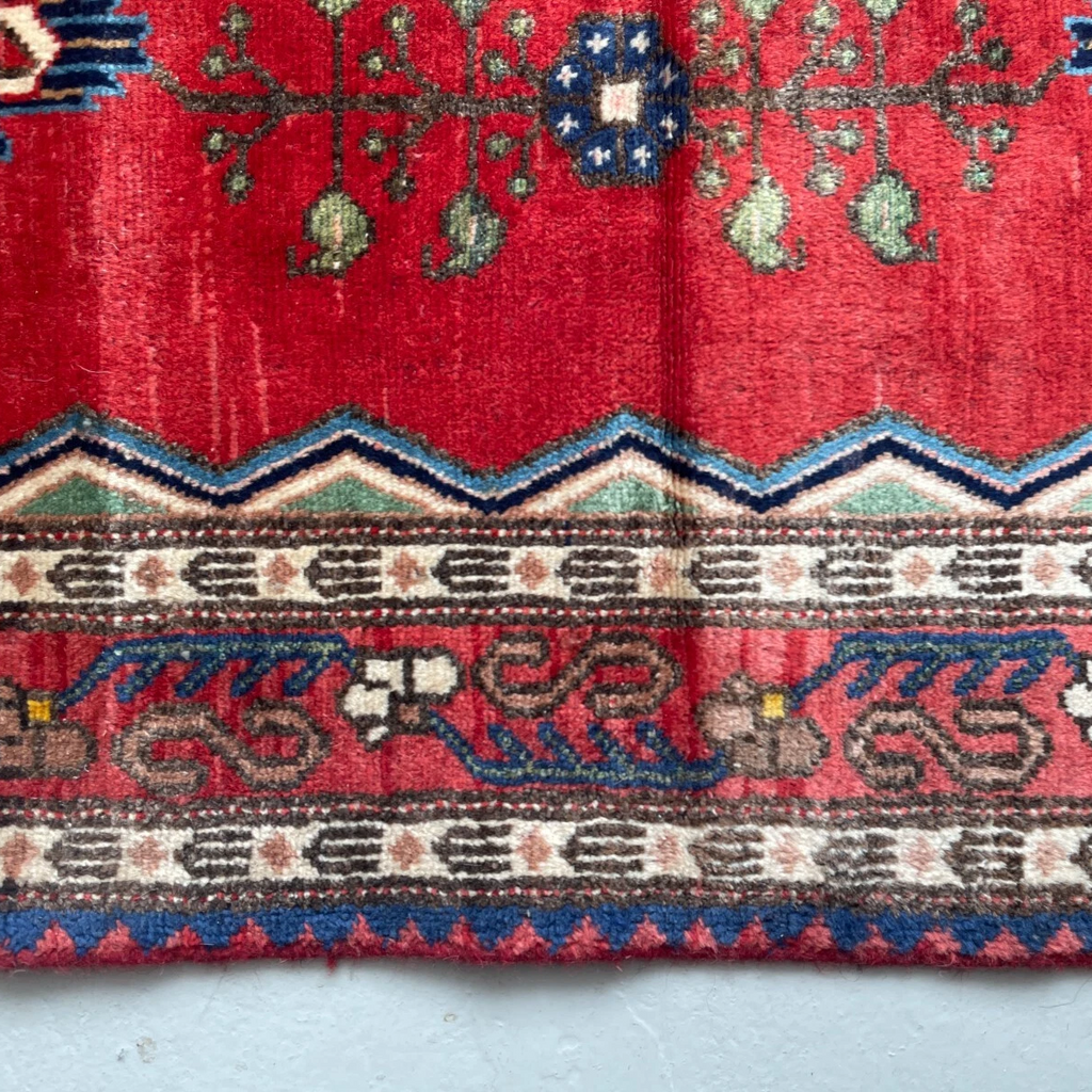 Old Persian Hamadan Rug c. 1970