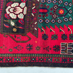 Afghan Herati Baluch Rug (Old 1980)