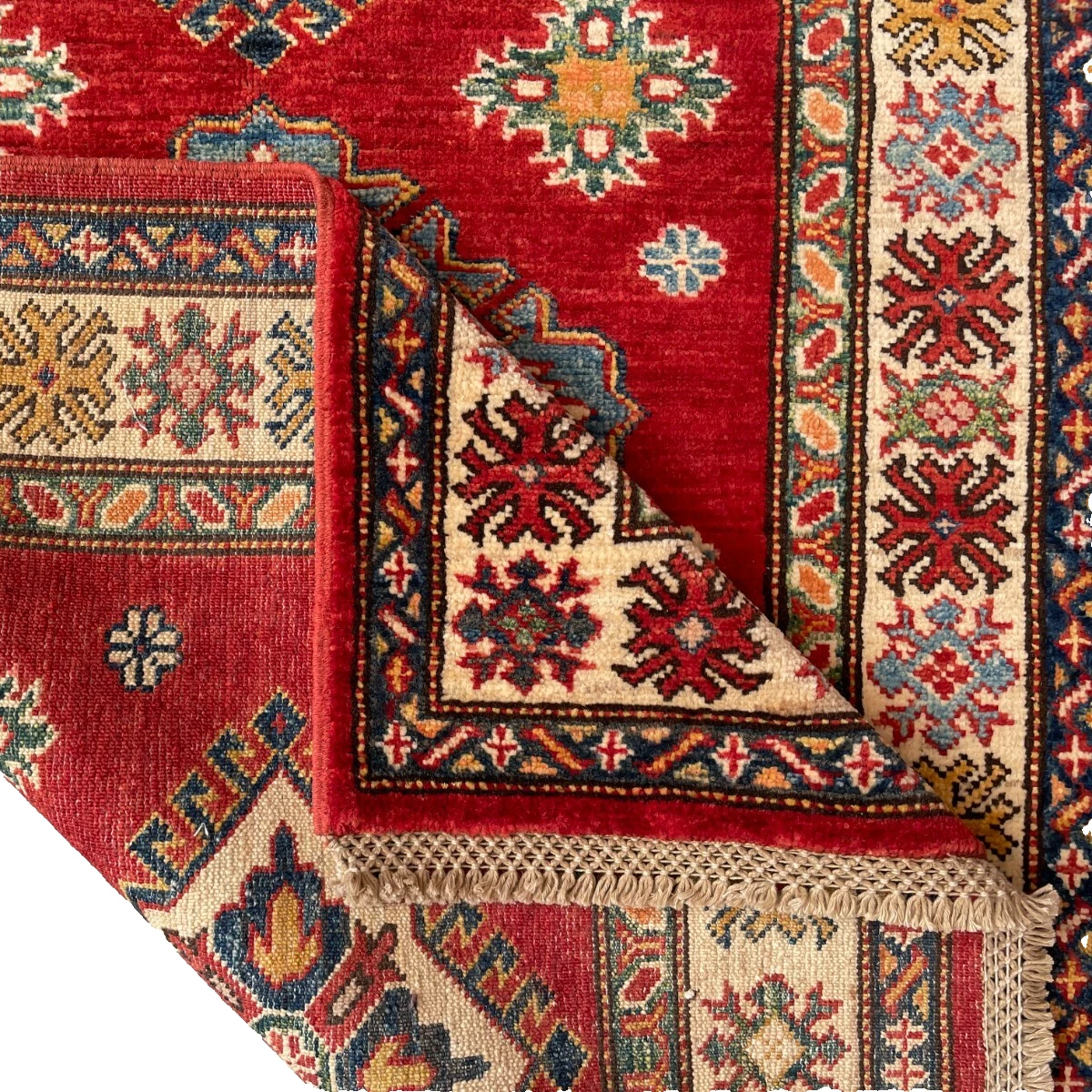 Afghan Fine Super Kazak Rug