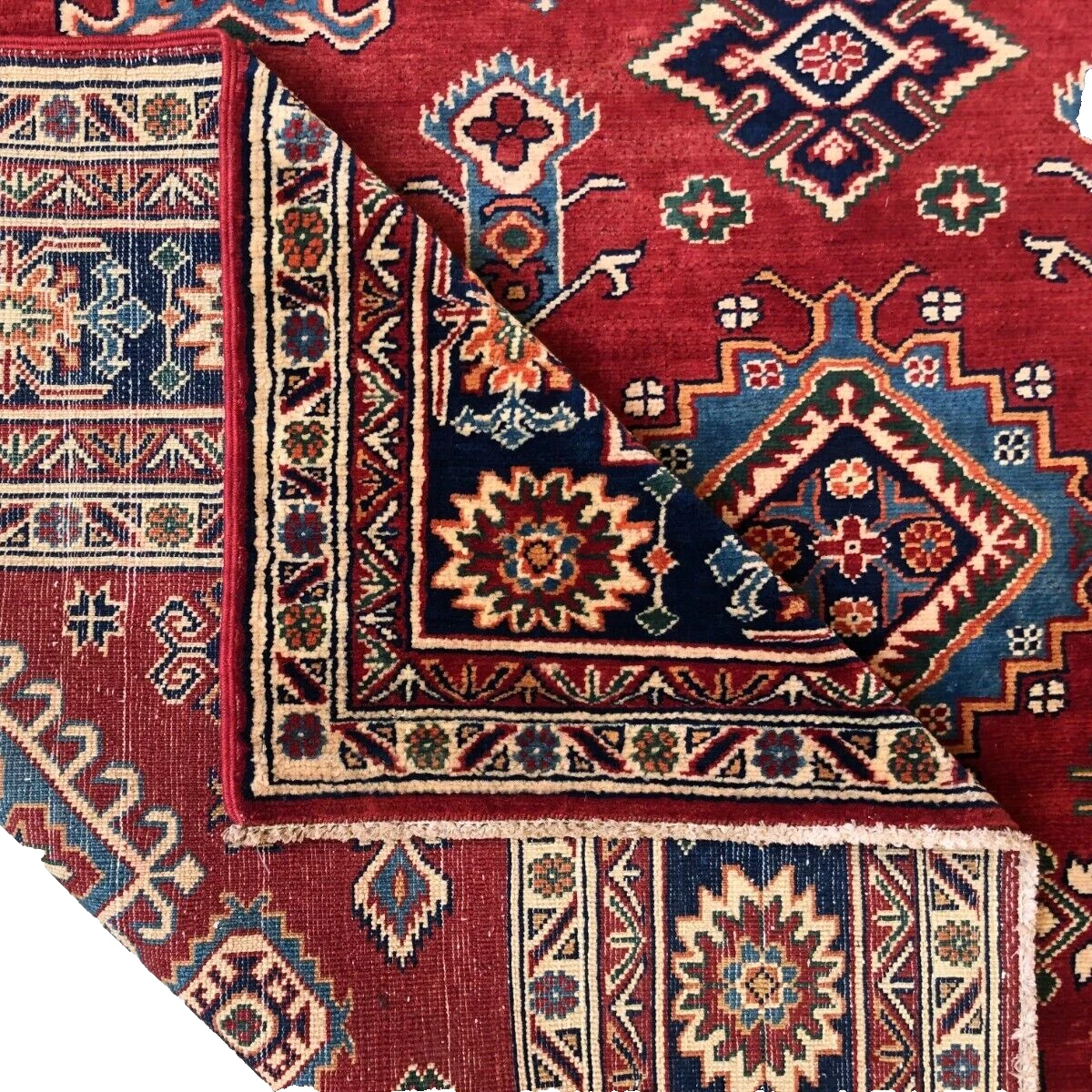 Afghan Super Kazak Rug