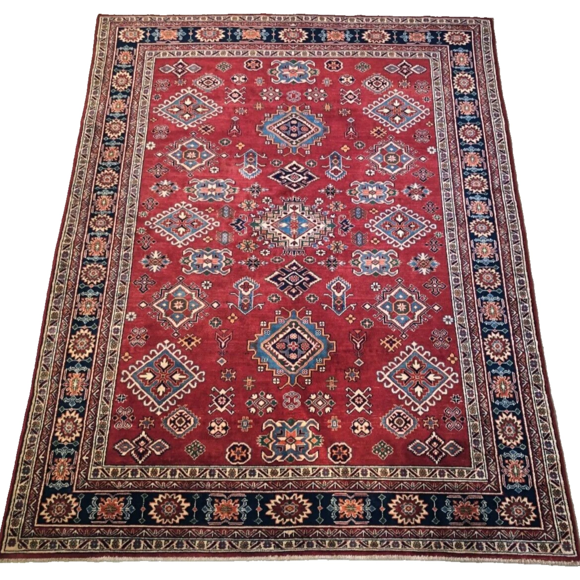 Afghan Super Kazak Rug