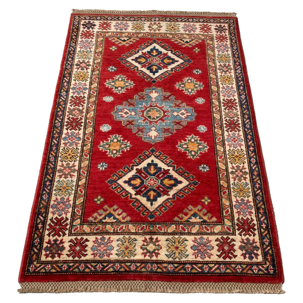 Afghan Fine Super Kazak Rug