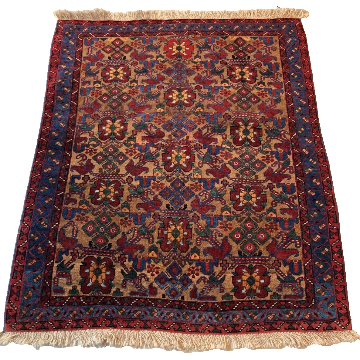 Antique Persian Afshar Rug c.1900