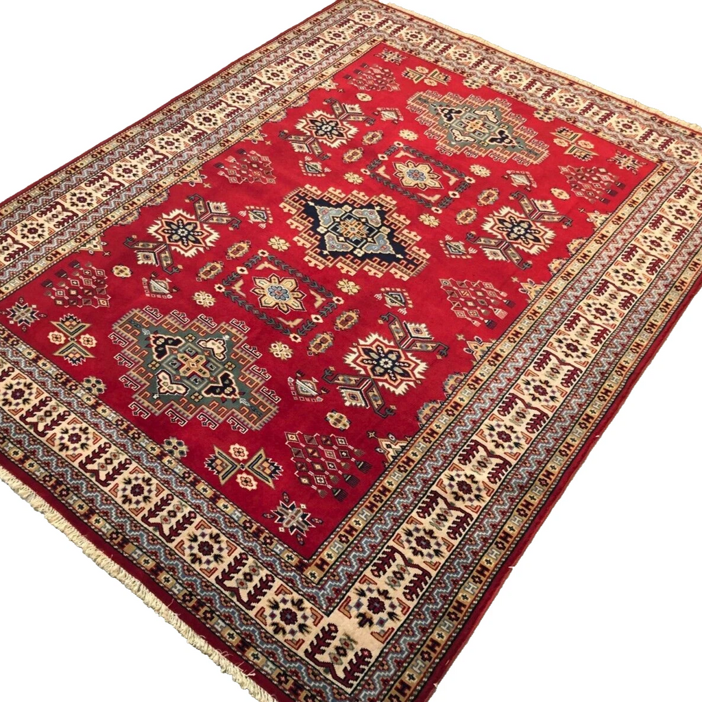 Afghan Super Kazak Rug