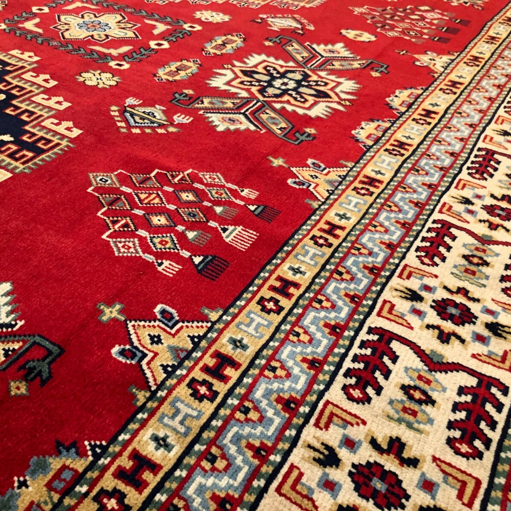 Afghan Super Kazak Rug