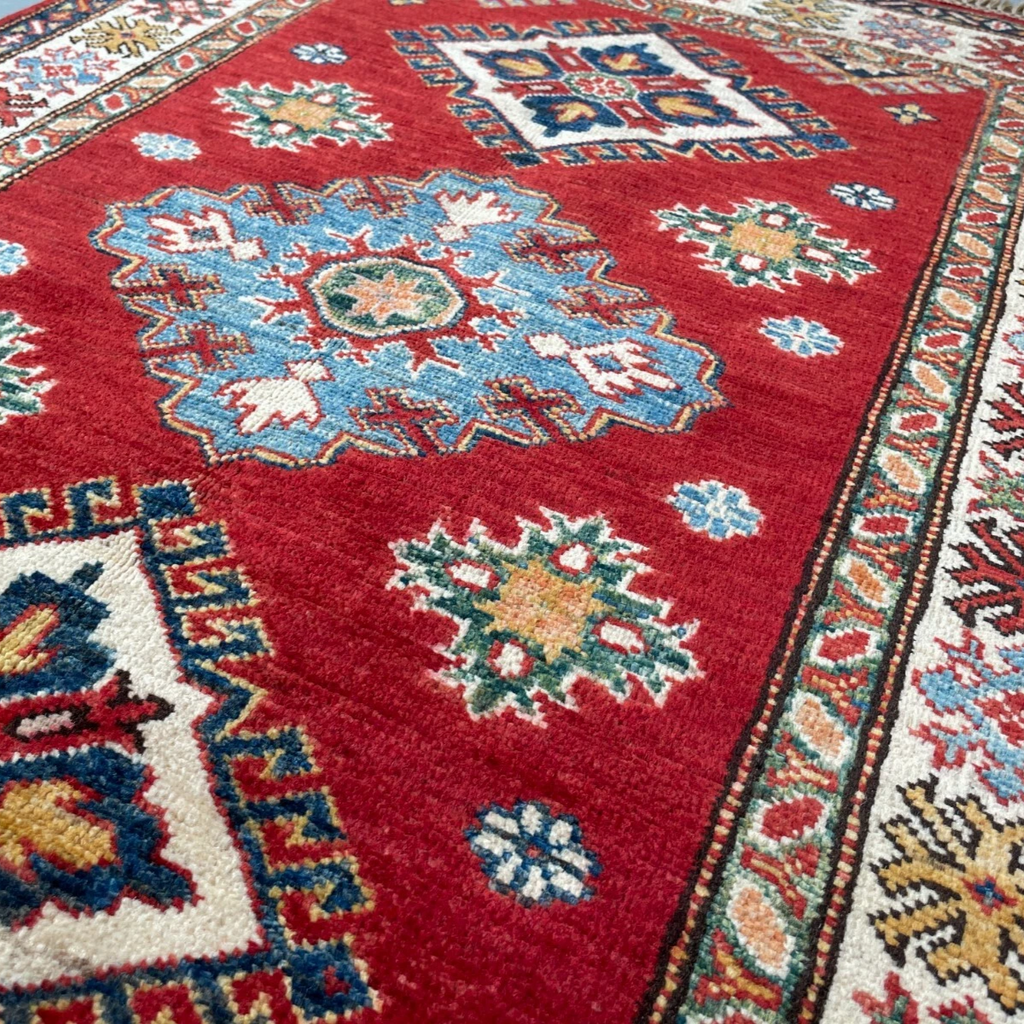 Afghan Fine Super Kazak Rug