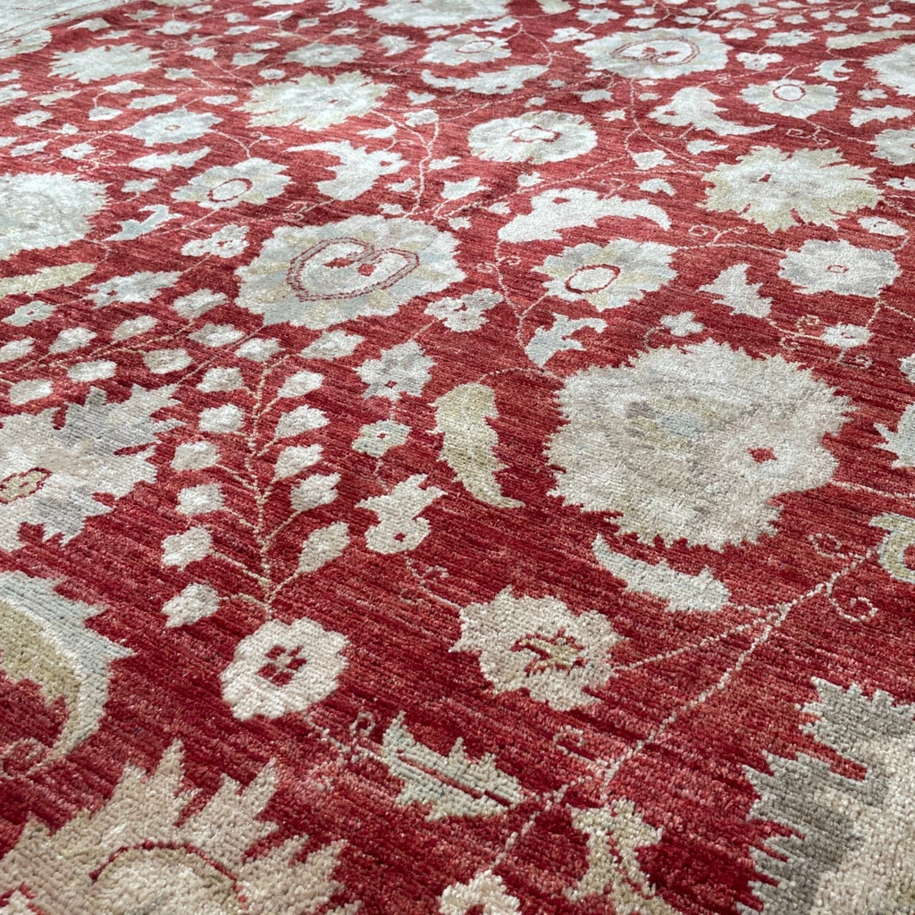 Afghan Ziegler Round Rug