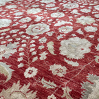 Afghan Ziegler Round Rug