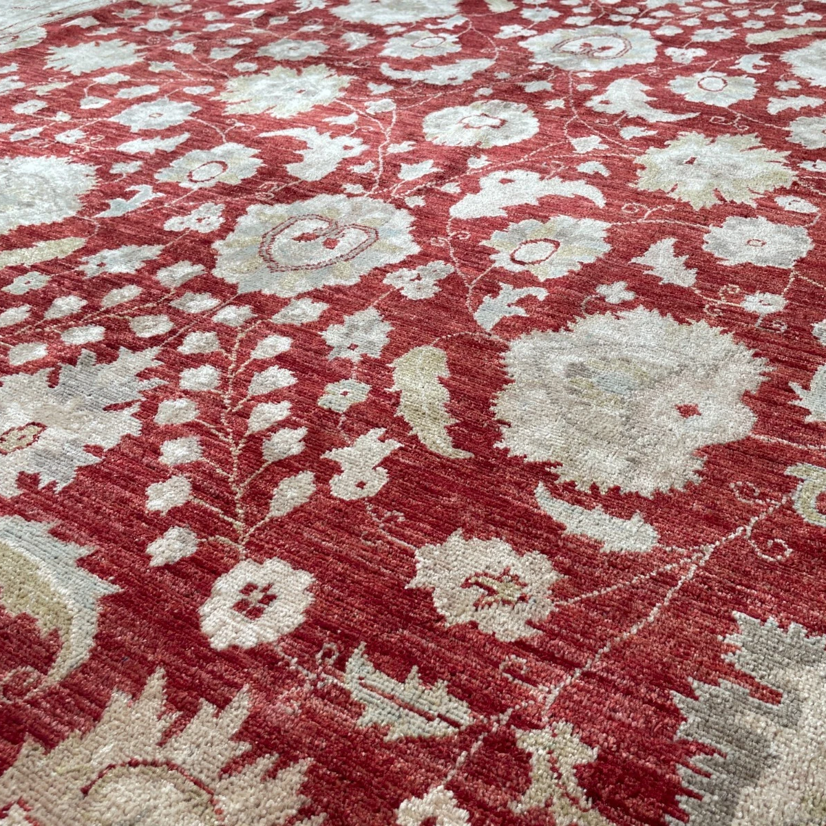 Afghan Ziegler Round Rug