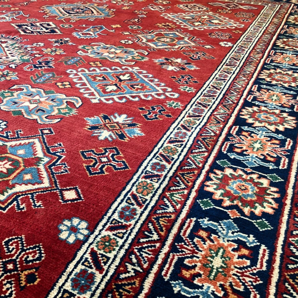 Afghan Super Kazak Rug
