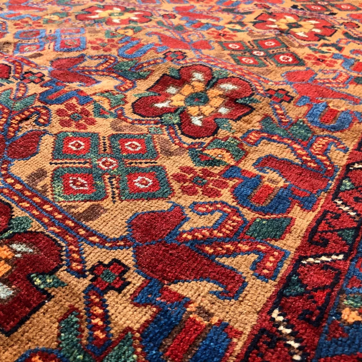 Antique Persian Afshar Rug c.1900