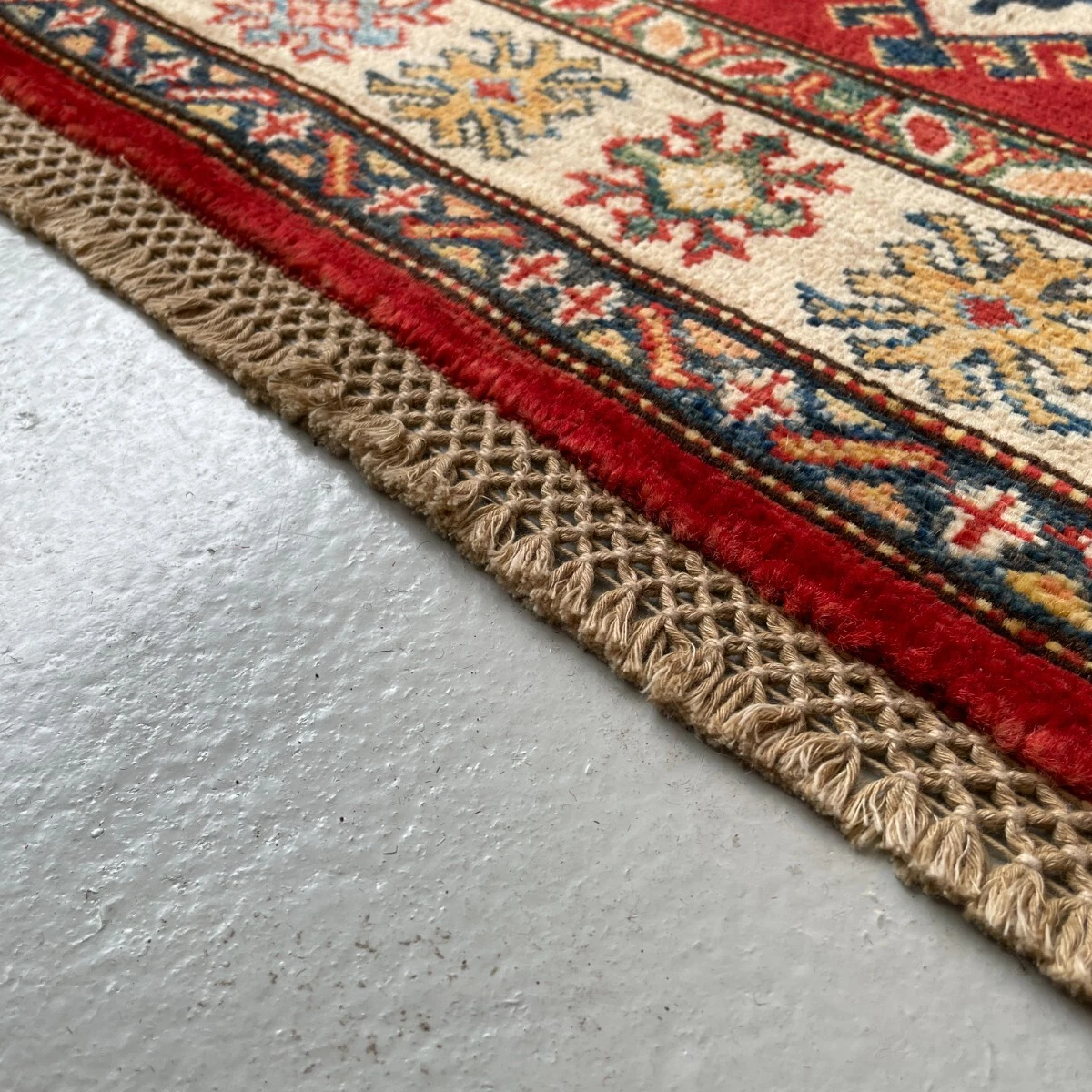 Afghan Fine Super Kazak Rug