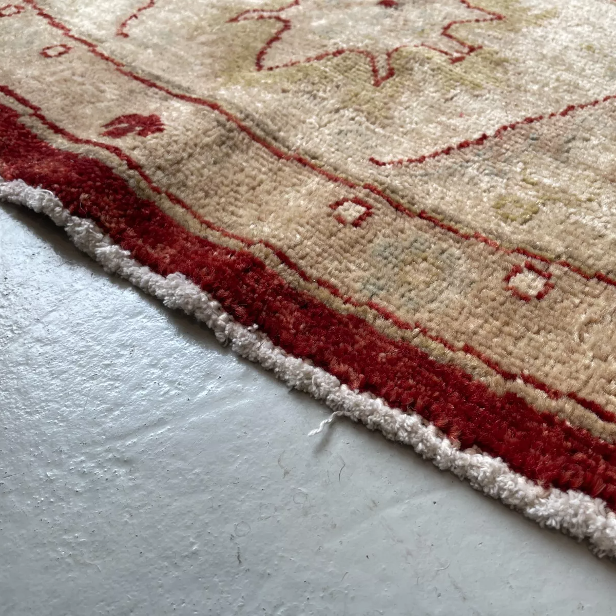 Afghan Ziegler Round Rug