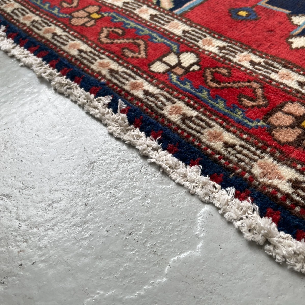 Old Persian Hamadan Rug c. 1970
