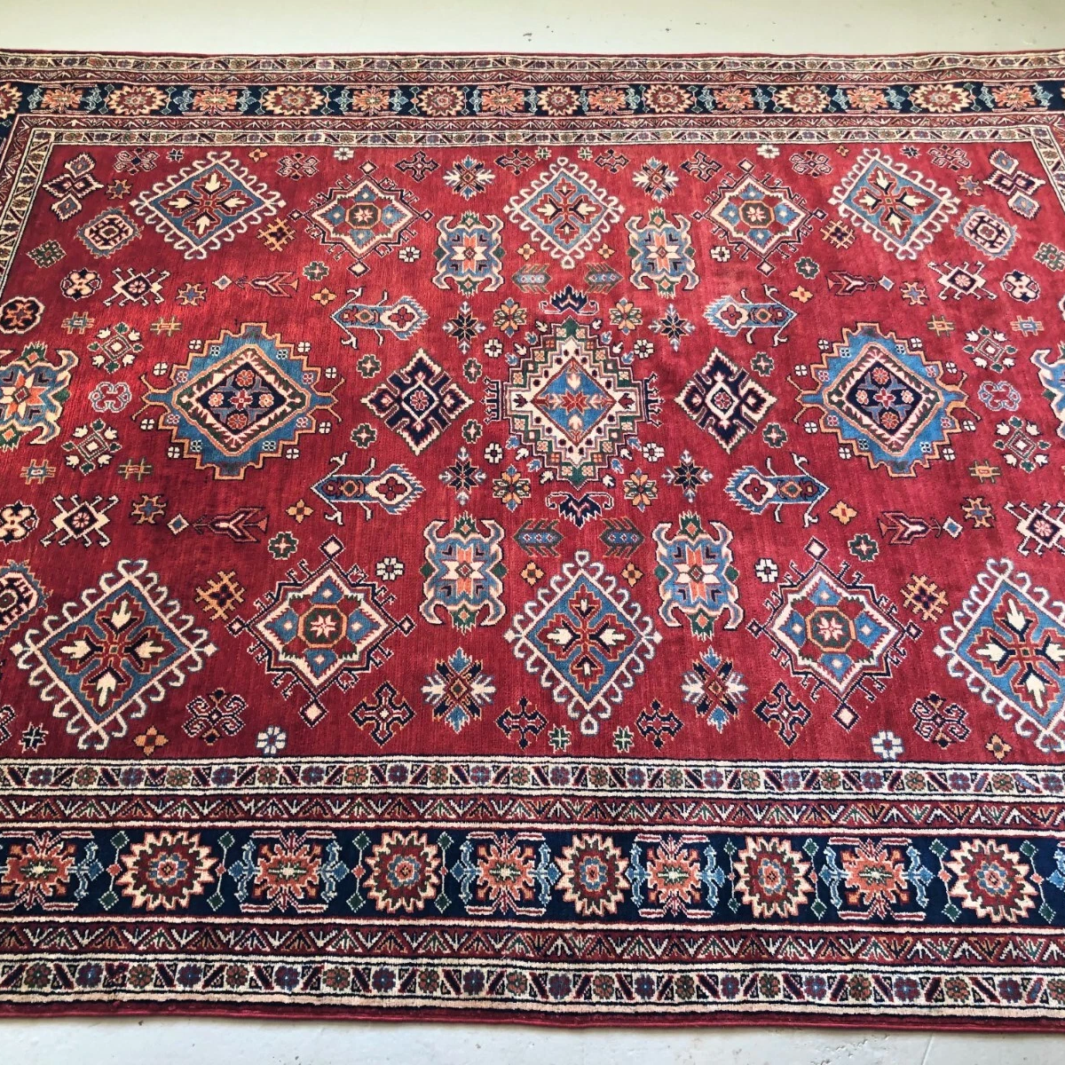 Afghan Super Kazak Rug