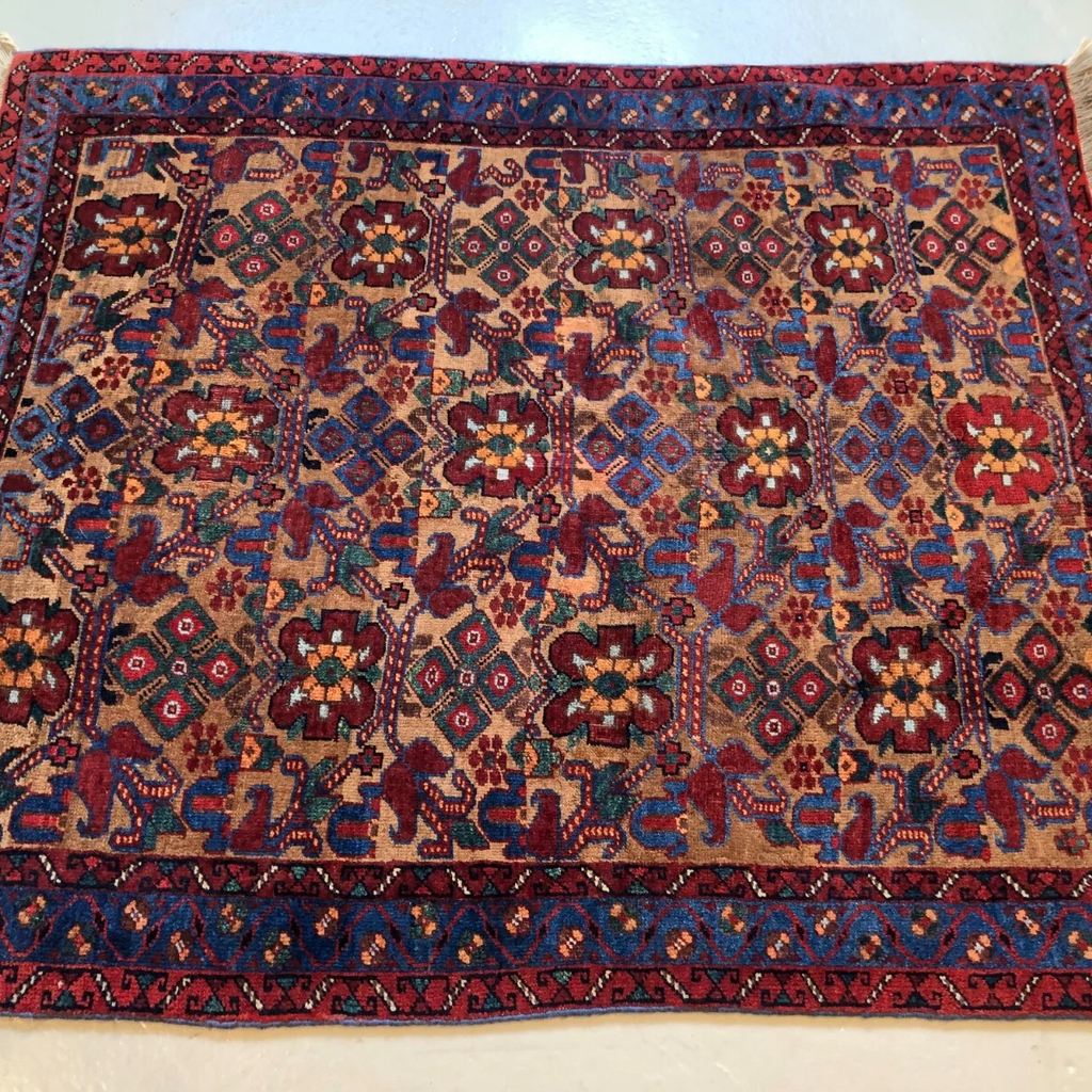 Antique Persian Afshar Rug c.1900