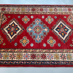 Afghan Fine Super Kazak Rug
