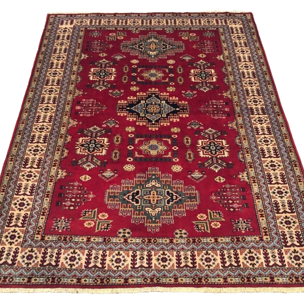 Afghan Super Kazak Rug