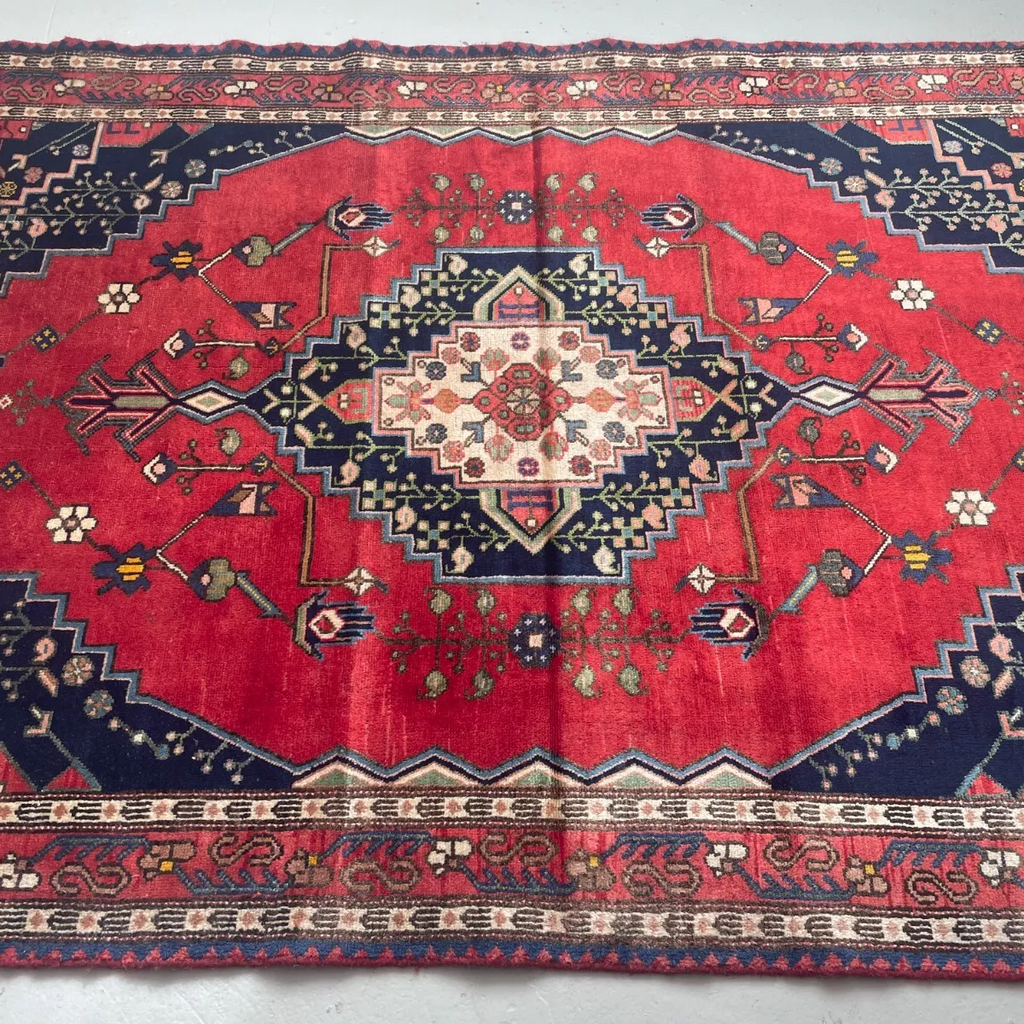 Old Persian Hamadan Rug c. 1970