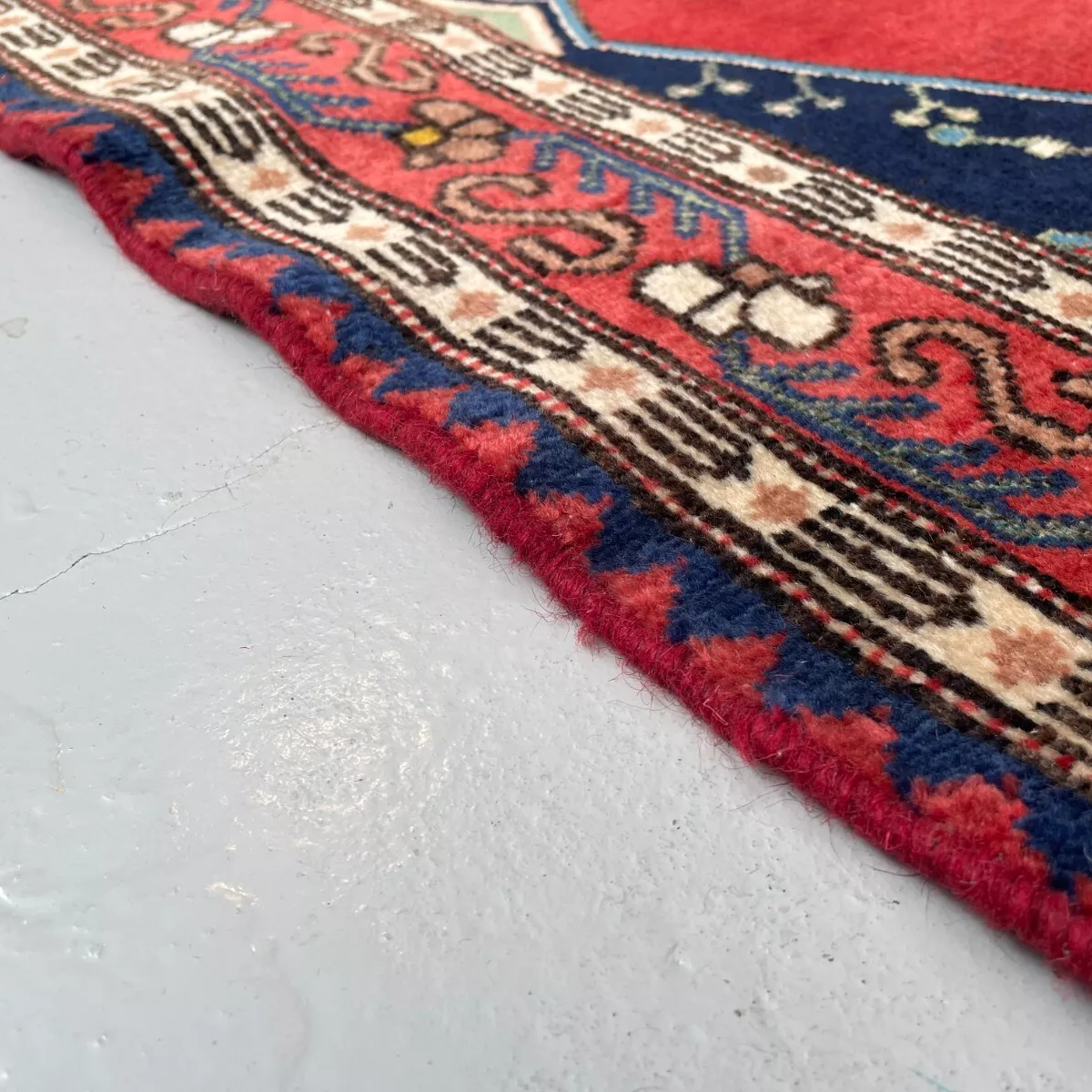 Old Persian Hamadan Rug c. 1970