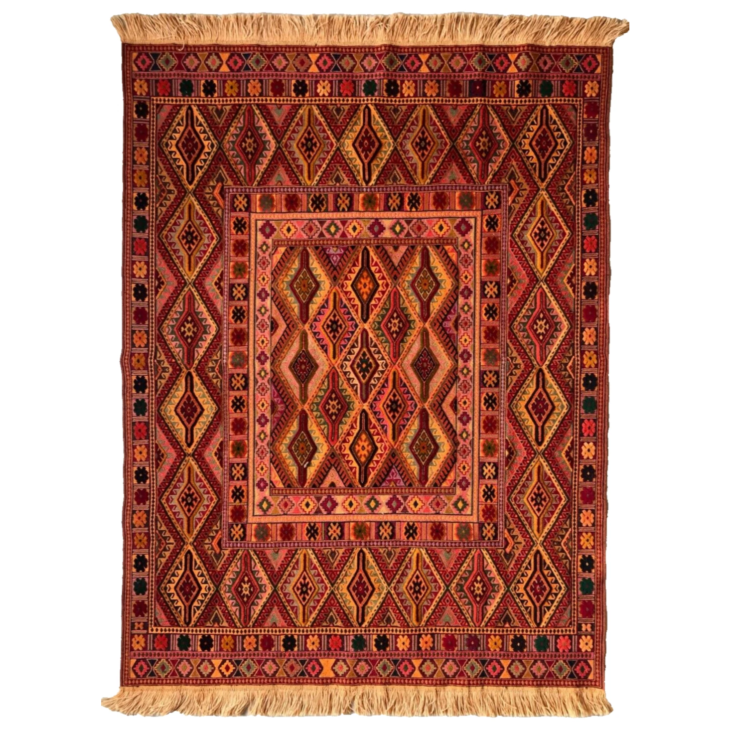 Afghan Fine Mushwani Rug (Belgian Wool)