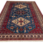 303 x 216 cm | Afghan Super Kazak Rug - Khorasan Rugs