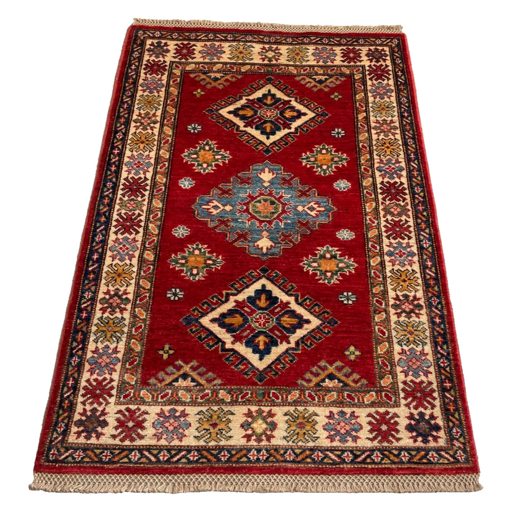 Afghan Fine Super Kazak Rug
