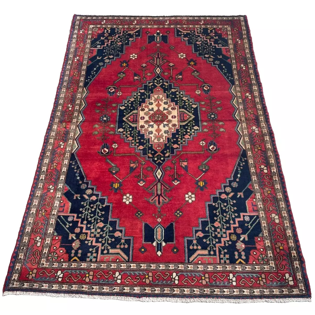 Old Persian Hamadan Rug c. 1970
