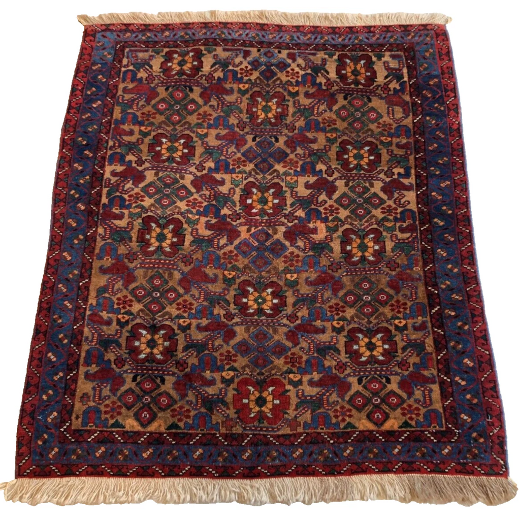 Antique Persian Afshar Rug c.1900
