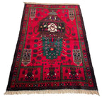 Afghan Herati Baluch Rug (Old 1980)