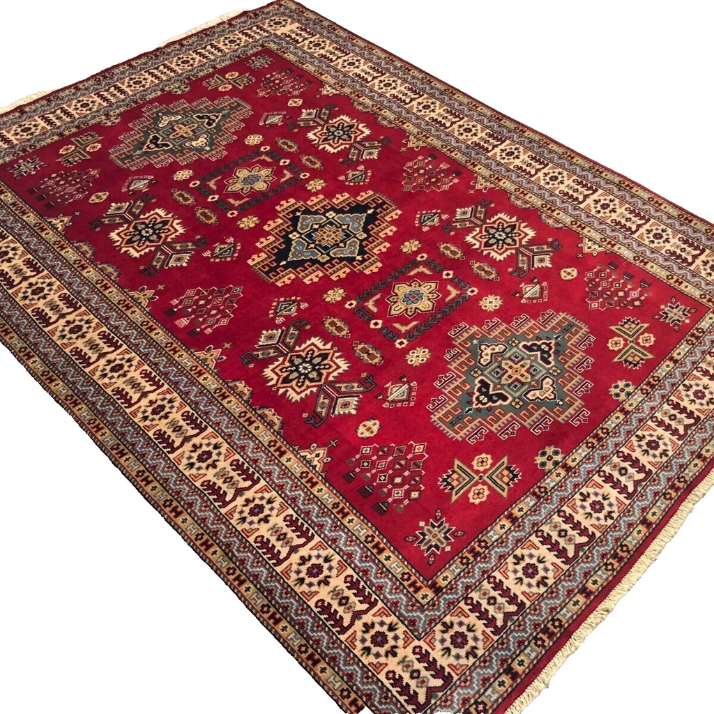 Afghan Super Kazak Rug