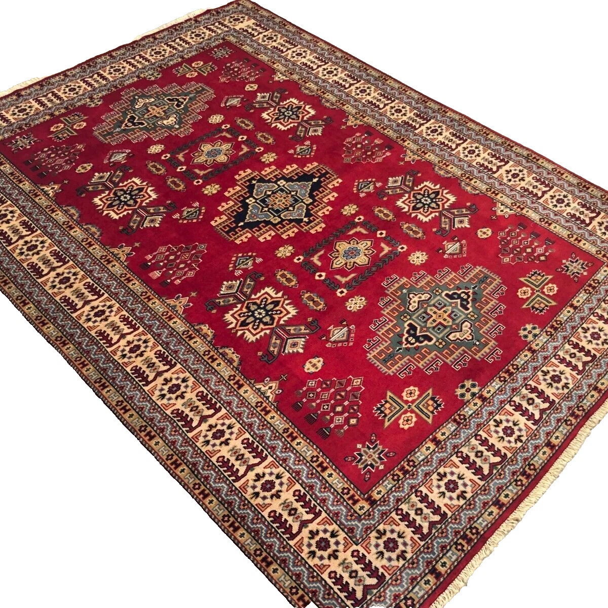 Afghan Super Kazak Rug