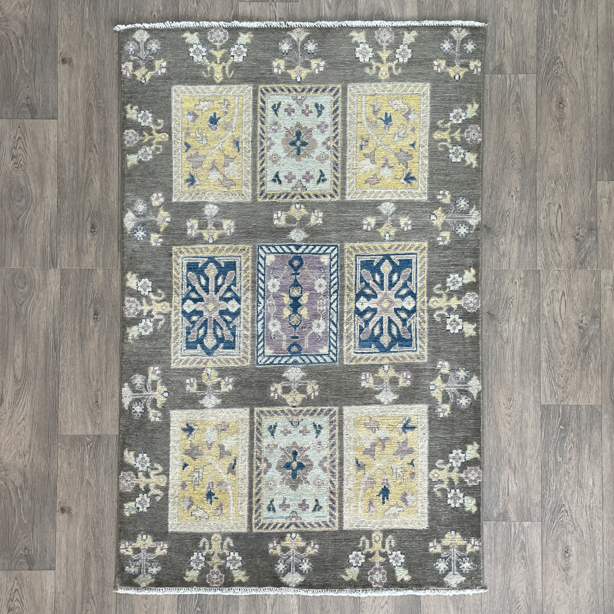 159 x 101 cm | Afghan Ziegler Rug - Khorasan Rugs